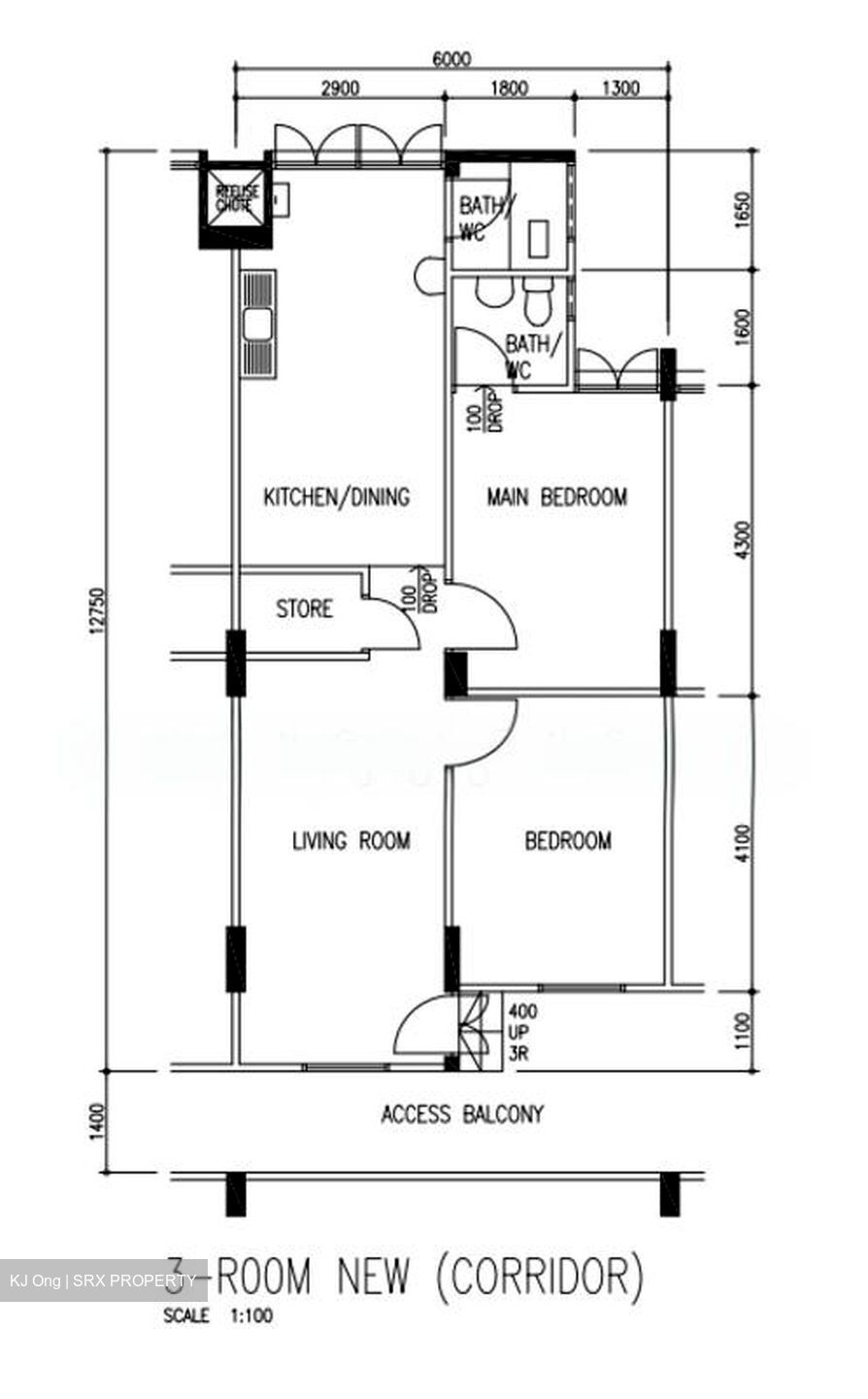 Blk 608 Eunos Rainbow (Bedok), HDB 3 Rooms #556623961